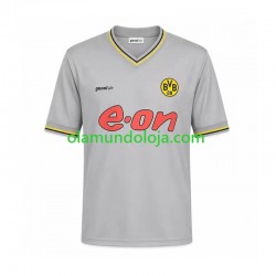 Camisola Borussia Dortmund Retro Homem Equipamento Segundo 2002 Manga Curta
